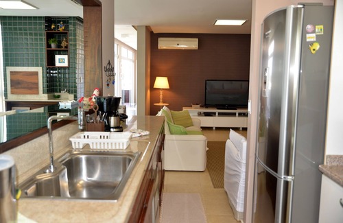 Cachoeira do Bom Jesus Apartment | Penthouse with SPA, Wi-Fi and cable TV 60 m from the sea with beautiful panoramic views