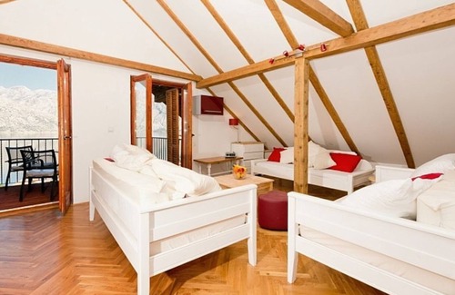 Prcanj Apartment | Penthouse with stunning views across Kotor Bay