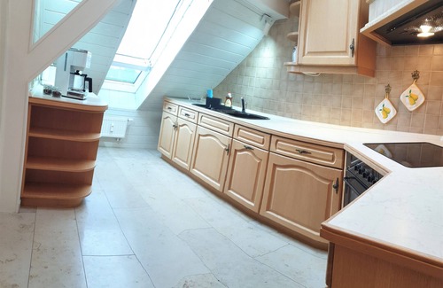 Senftenberg Apartment | Penthouse Wolkenstein spacious 155 m² maisonette with whirlpool, air conditioning & fireplace