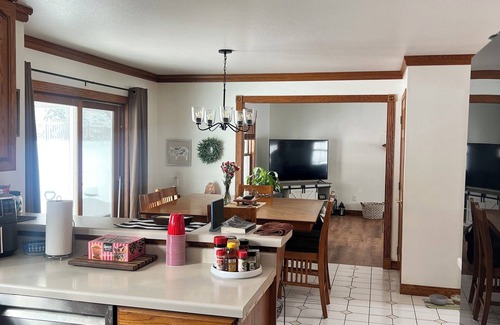 Oshkosh House | Perfect Airventure 4 bedroom home in welcoming Oshkosh with WiFi, AC