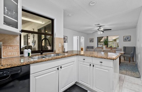 Tropic Palms Apartment | Pet Friendly 8 Min to Atlantic Ave w/Heated Salt Pool