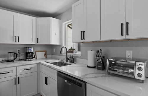 Casper House | Pet friendly house in Casper behind fairgrounds w AC, grill, WiFi, RV parking