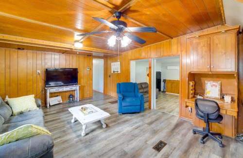 Blocker House | Pet-Friendly McAlester Home with Lake Eufaula Access