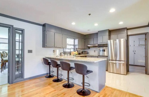 Candler-McAfee Apartment | Pet-Friendly Spacious Backyard BBQ Grill