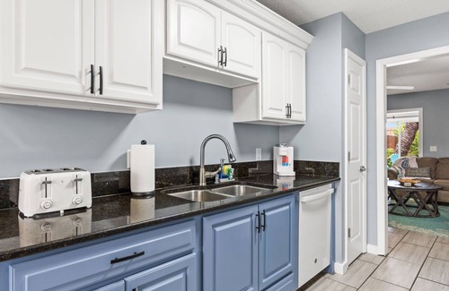 Biltmore Beach Condo | Pet-friendly gem steps from the beach! Beautiful garden, & balcony!