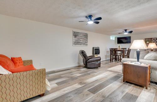 Zanesville Apartment | Pet-Friendly Zanesville Haven with Game Room!