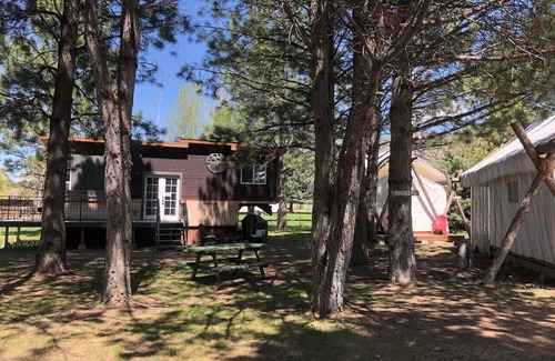 Palisades RV Rental | Pet Friendly Zen Luxury Glamping tent