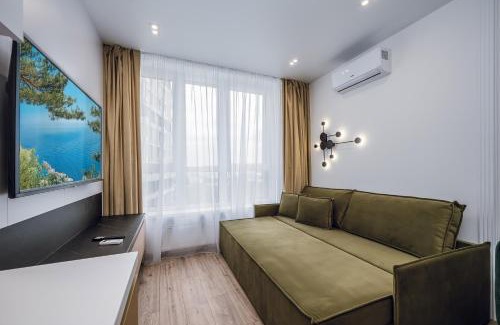 Shevchenkivs'kyi District Apartment | Petrovdom Apartments 18-100 in RC Poetika, 25E Degtyarivska Street, Building 3, First Collection