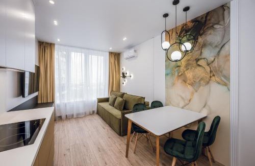 Shevchenkivs'kyi District Apartment | Petrovdom Apartments 18-100 in RC Poetika, 25E Degtyarivska Street, Building 3, First Collection