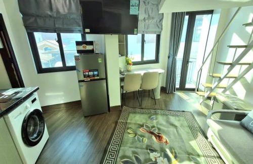 Hoang Mai Apartment | Phòng 1 ngủ đầy đủ tiện nghi , thoáng mát, yên tĩnh ngõ 12 Đào tấn , 35 Phan kế Bính