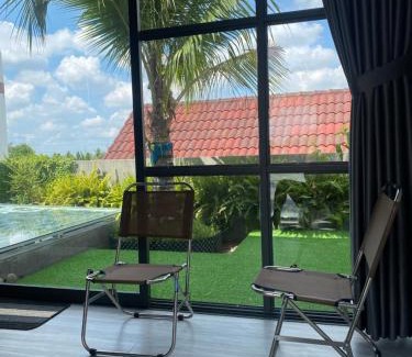Chau Thanh Cabin | Phòng View sân vườn-hồ bơi