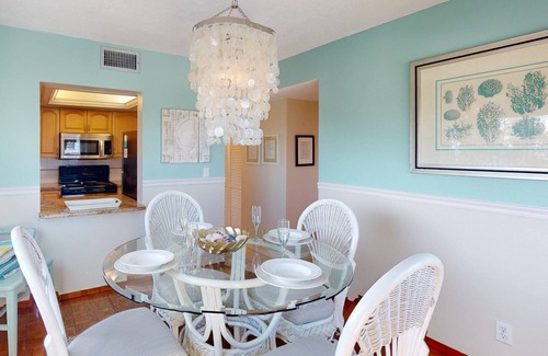 Sunset Beach Condo | Picture Perfect Views From Every Window! Corner Unit on Sunset Beach in Treasure Island.