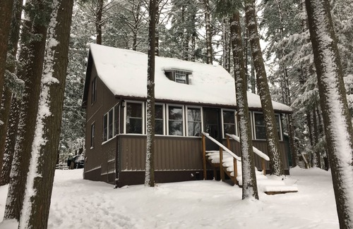 Brantingham Cottage | Pine Cone Point, Charming ADK Camp, 180' Lakefront On Pristine Brantingham Lake