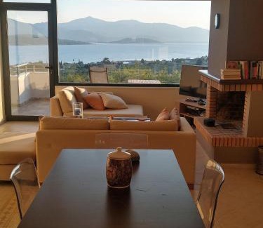 Theologos Villa | Pines sea view villa 170 sqm in Theologos