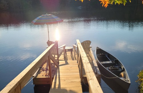 Boothbay Apartment | Pinetree Suite- located on the Lake, surrounded by pine trees.PERFECT