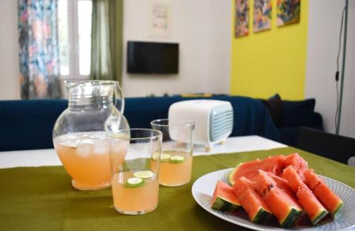 Archanes-Asterousia Apartment | Pirgos Colorful Studio Sleeps 2 Parking WiFi Ac
