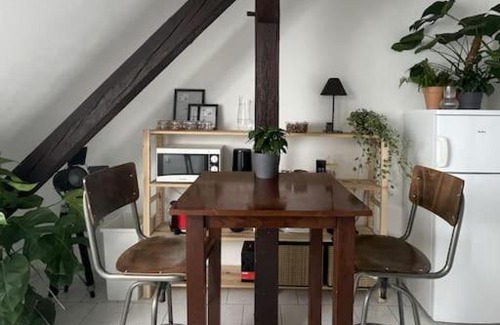 Halle Apartment | (PLANT ROOM 3) Angenehme Zeit für euch allein.