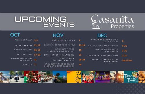 Downtown Myrtle Beach House | Playa Poesia By Casanita - Oceanfront Lux Studio