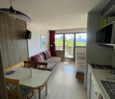 Jeux Apartment | Plein centre Alpe d'Huez vue panoramique