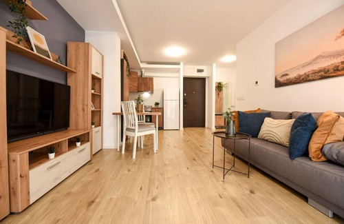 Sector 2 Apartment | POKER FACE | Stunning 1BR Apt with Balcony