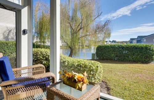 Sunset Beach Apartment | Pond Views and Community Perks Sunset Beach Condo!