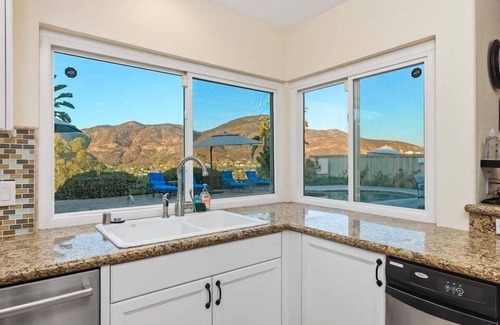 San Carlos House | Pool, A/C, fire pit, views of Cowles Mountain - Hemingway Heaven with a pool!