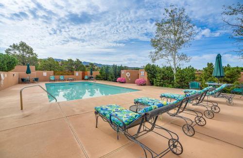 Nambe Pueblo House | Pool and Trail Access Mtn-View Home in Santa Fe
