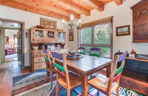 Nambe Pueblo House | Pool and Trail Access Mtn-View Home in Santa Fe