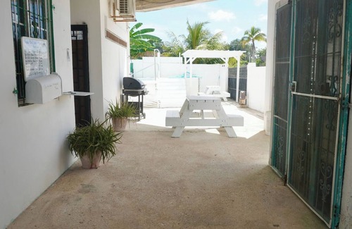 Belize City Apartment | Poolside Sea View Studio for 3 w Pool near Airport