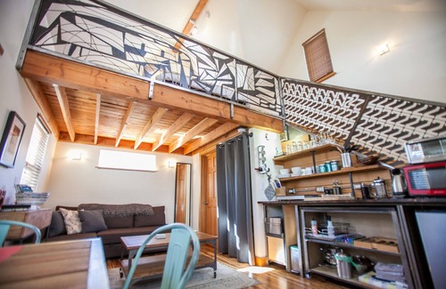 Mississippi District Cottage | Portland's LemonDoor Micro-Loft surrounded by lush gardens in fun, close-in area