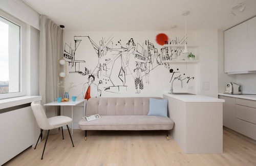 Powisle Apartment | Potockiego 4 | Warsaw | Unique Studio | Wi-Fi