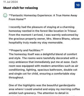 Chavakkad House | Pournami Home Stay