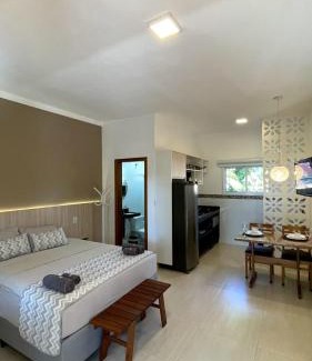 Barra da Lagoa Cabin | Pousada Solarium Flats Itagua Próximo ao Aquário e a Praça da Baleia