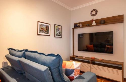 Liberdade Apartment | PR2 - Novo Grand Bhaus Family Paraíso - HCor - Metrô - Acomoda 4 pessoas