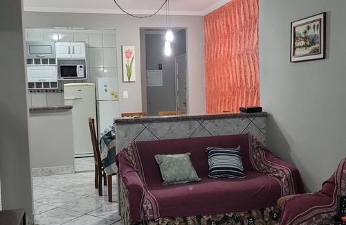 Tupi Apartment | PRAIA GRANDE: Excellent apartment. Full sea view. Accommodates 8 people. Wi-Fi