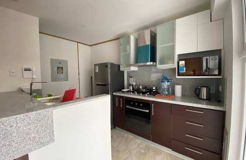 Miraflores Apartment | Premiere department in the heart of Miraflores, on a 9th floor with 2 elevators.