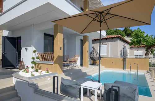 Parga Villa | Premium Luxury Maisonette Vrachos with Private Pool