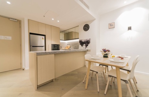 Melbourne Apartment | Pride Fawkner Apartments Bay-view LXII
