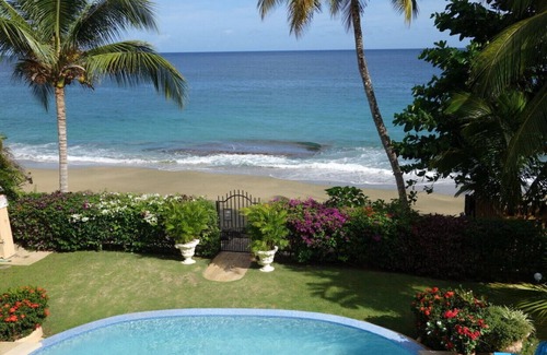 Black Rock House | "Pride of Courland" Beachfront Apartments With Pool By The Caribbean Sea - Ap. Royal Tern
