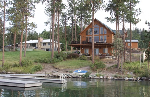 Big Arm House | Prime Lakefront Home Beautiful Views, Fire pit and Great Dock!