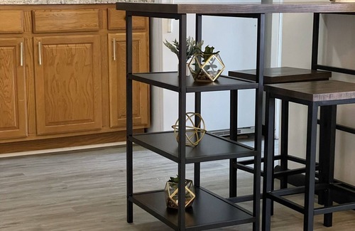 Mountain Iron Apartment | "Prime Location Stylish 1Bedroom with Hot Tub Access, across street from Legion