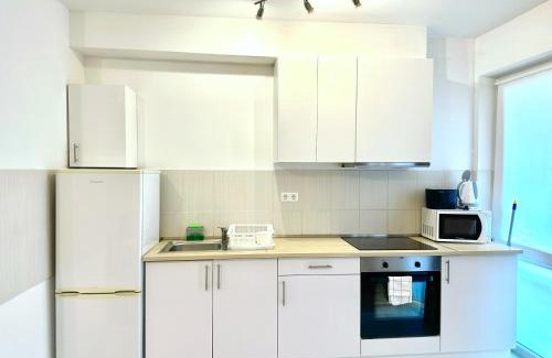 Corvin negyed Apartment | Prime Stay - Modern 2 Bedroom Family Apartment with Balcony
