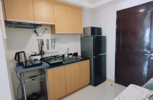 Poblacion District Condo | Pristine Studio Condo at Camella Northpoint Davao Near Abreeza Mall with Balcony