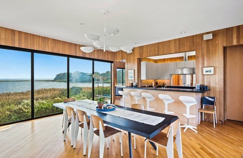 Suffolk County House | Pristine waterfront eco-estate with panoramic views, surrounded by 22.