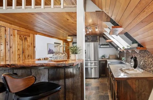 Sedro-Woolley Ski Chalet | Private 2BR Creekside Chalet w/Wood Stove!