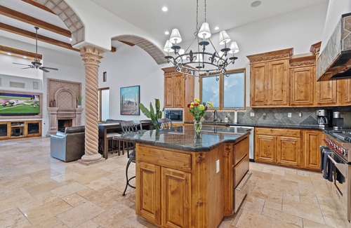 Glendale House | Private 5 Bedroom Resort with Pool Backing Mountain Preserve