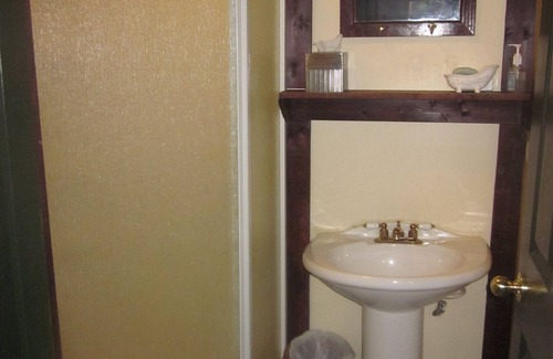 Pembine Bed & Breakfast | Private Americana-Themed Room with shared baths kitchenette