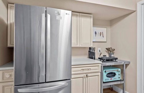 St. Charles Apartment | Private Basement Retreat with Hot Tub