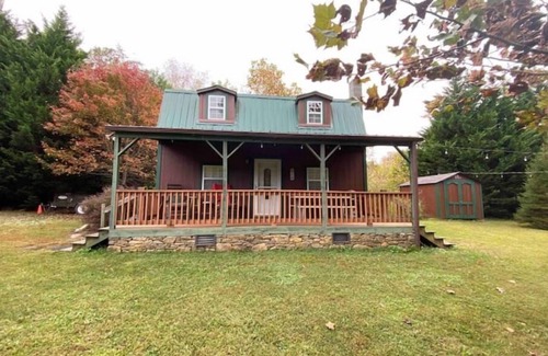 Barnardsville Cabin | Private Cabin: Mountain Views & Pond!🎣