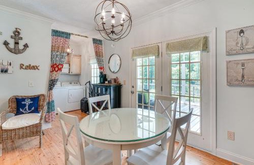 Henrico House | Private Dock and Fire Pit Serene Lake Gaston Escape